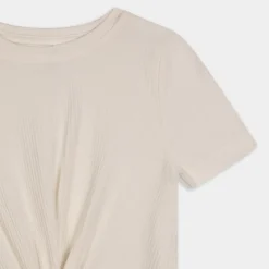 NKFBILILLE SS SLIM TOP- T-SHIRT JET STREAM 13226091