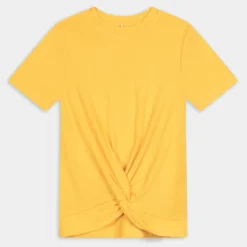 NKFBILILLE SS SLIM TOP- T-SHIRT YARROW 13226091