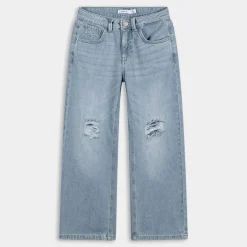 NKFROSE HW WIDE JEANS- PANTALONI LIGHT BLUE DENIM 13211699