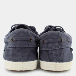 OLD ELBRUS- MOCASSINI BLU 303E