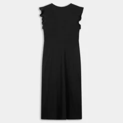 ONLMAY LIFE S/L WRAP MIDI DRESS- VESTITI E TUTE BLACK 15257520