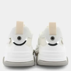 OW1- SNEAKERS BIANCO BEIGE POSSESSION