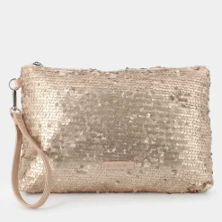 PAILLET- CLUTCH LIGHT GOLD JI-E24-100