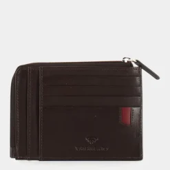 PASCAL- PICCOLA PELLETTERIA MARRONE 412907