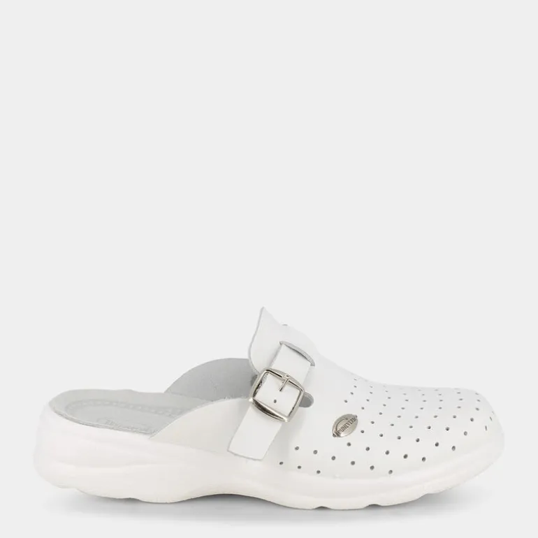 PELLE- CIABATTE BIANCO 772