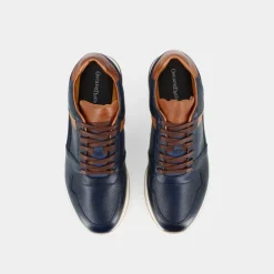 PELLE- SNEAKERS BLU CT-E23U-03