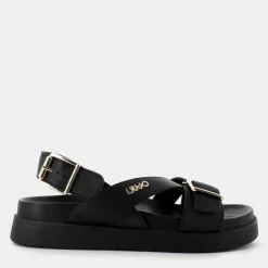 PENNY 755- SANDALI NERO 4A4727EX25622222