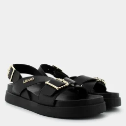 PENNY 755- SANDALI NERO 4A4727EX25622222