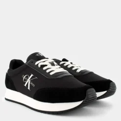 PHUKET RETRO RUNNER- SNEAKERS BLACK/EGGSHELL/WHITE YM010320GR