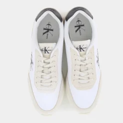 PHUKET RETRO RUNNER- SNEAKERS BRIGHT WHITE/C WHITE/CHARCOAL GREY YM0008040K6