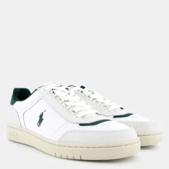 POLO CRT SPT- SNEAKERS DECKWASH WHITE/FOREST 809940317