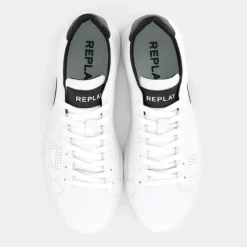POLYS STUDIO- SNEAKERS WHITE BLACK RZ3P0014L