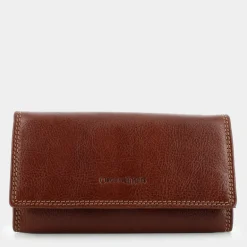 PORTAFOGLIO DONNA- PICCOLA PELLETTERIA COGNAC 9838150PIE