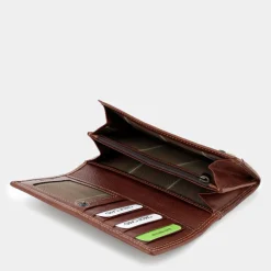 PORTAFOGLIO DONNA- PICCOLA PELLETTERIA COGNAC 9838150PIE