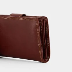 PORTAFOGLIO DONNA- PICCOLA PELLETTERIA COGNAC 9838046PIE