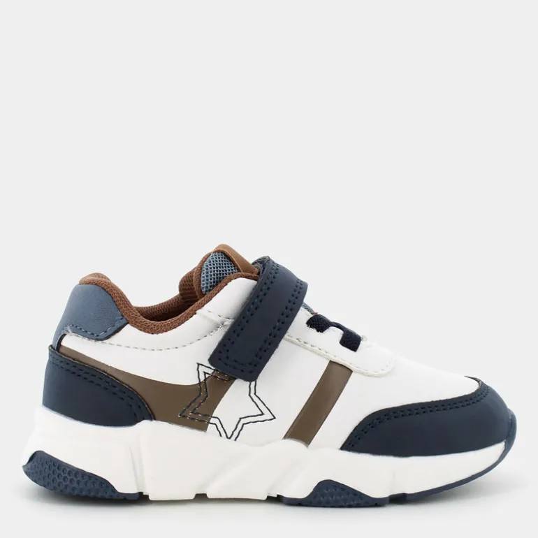 PRIMI PASSI BLU BIANCO MARRONE RF-I24B-14