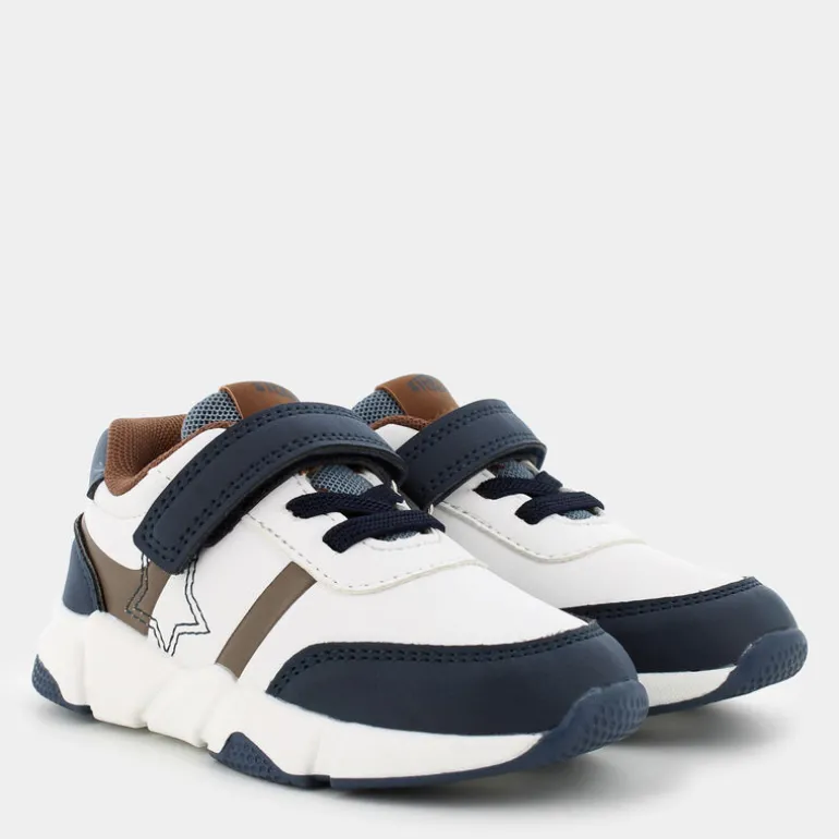 PRIMI PASSI BLU BIANCO MARRONE RF-I24B-14