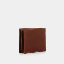 RAFAEL- PICCOLA PELLETTERIA 12 COGNAC DI-E23-01