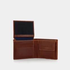 RAFAEL- PICCOLA PELLETTERIA 12 COGNAC DI-E23-01