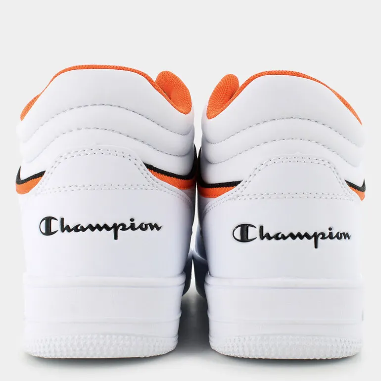 REBOUND MID- SPORTIVE WHT/NBK/ORANGE S21904