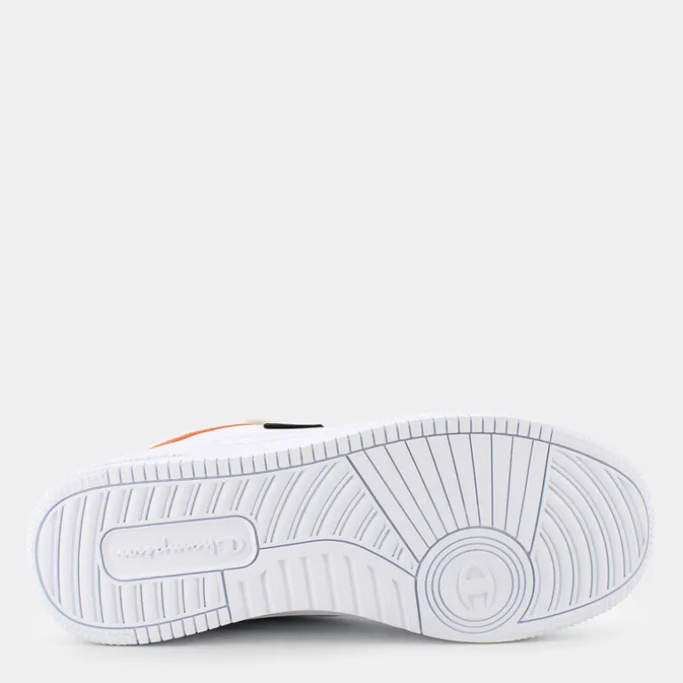 REBOUND MID- SPORTIVE WHT/NBK/ORANGE S21904