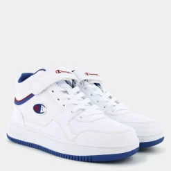 REBOUND MID B GS- SPORTIVE WHT/RBL/BURGUNDY S32405