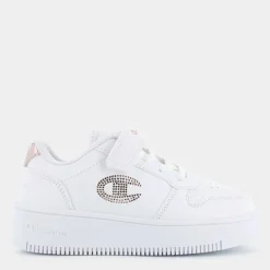 REBOUND PLATFORM GLITTER G PS- SPORTIVE WHT/ROSE GOLD S32830