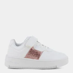 REBOUND PLATFORM SPARKLE G PS- SPORTIVE WHT/ROSE GOLD S32612