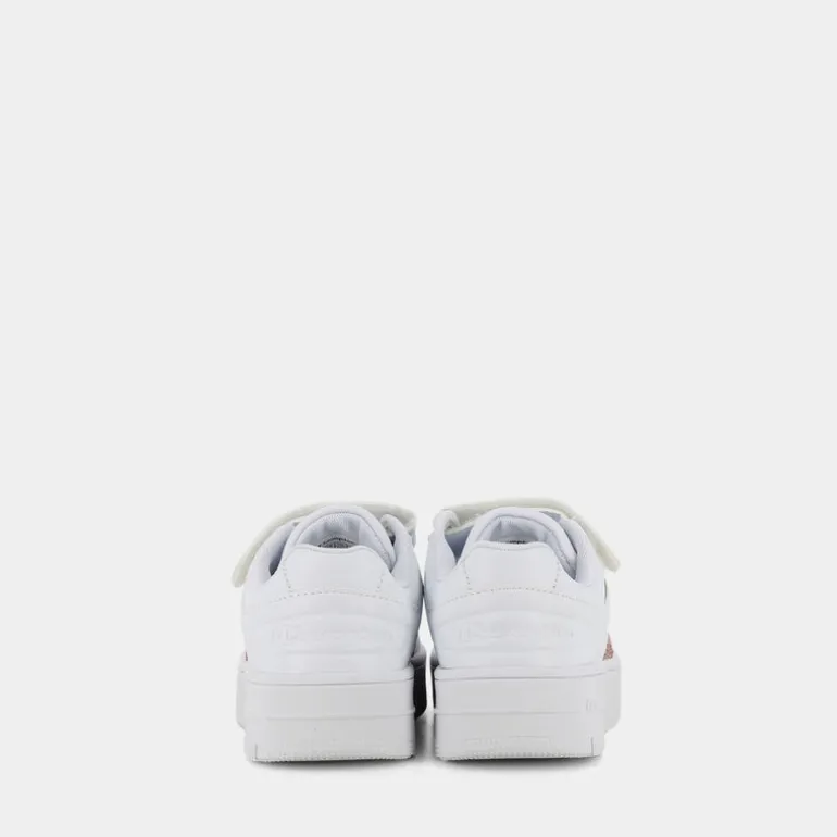 REBOUND PLATFORM SPARKLE G PS- SPORTIVE WHT/ROSE GOLD S32612