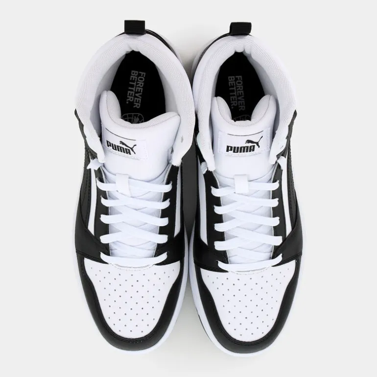 Rebound v6- SPORTIVE White- Black-Shadow Gray- White 392326