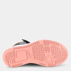 REBOUND V6 MID- SPORTIVE White/Black/Poppy Pink 393832