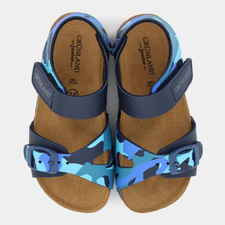 RINI- PRIMI PASSI BLU CAMOUFLAGE SB1441