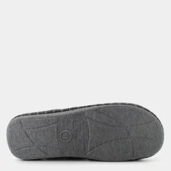 ROMA- CIABATTE GRIGIO CON RIGHE BIANCHE DF-I24U-08