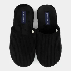 ROMA- CIABATTE NERO DF-I24U-02