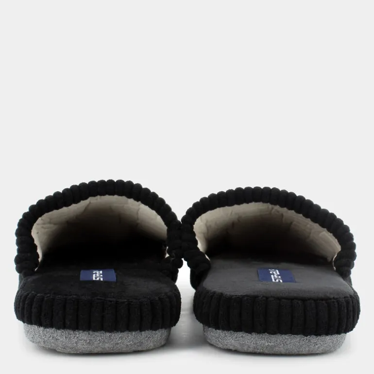 ROMA- CIABATTE NERO DF-I24U-02