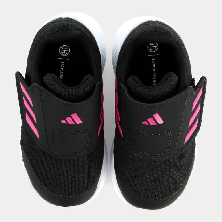 RUNFALCON 3.0 AC I- PRIMI PASSI core black/core black/pulse magenta HP5862