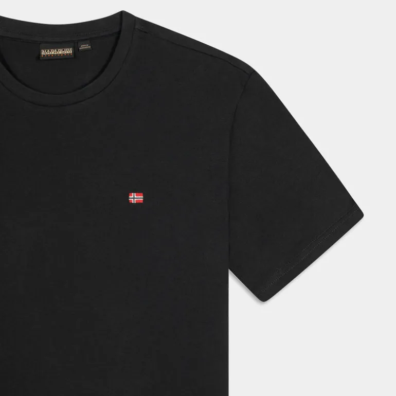 SALIS- T-SHIRT NERO NP0A4H8D