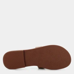 SALLY 716- SANDALI NUT-WHITE 4A4711EX247S3218