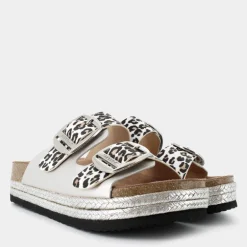 SANDALI BIANCO/MACULATO S11U421