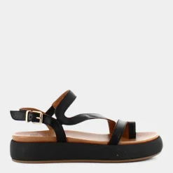 SANDALI NERO LT-E23D-01