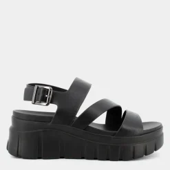 SANDALI NERO XM-E25D-30