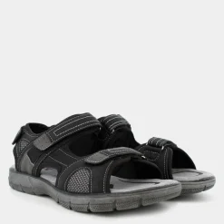 SANDALI NERO MM-1658