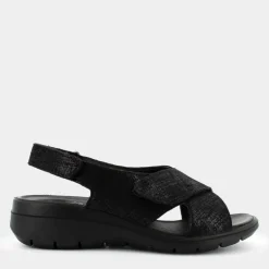 SANDALI NERO IM-E24D-16