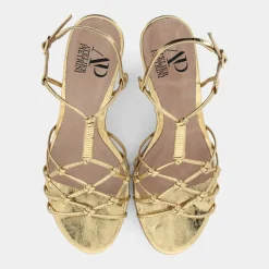 SANDALI ORO UN-E24D-06