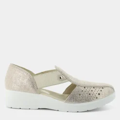 SANDALI PLATINO/BEIGE IM-E24D-02