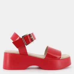 SANDALI ROSSO RE-E25D-15