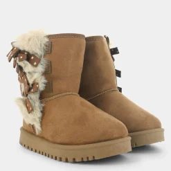 SCARPONCINI E STIVALETTI MARRONE SA-I23B-02