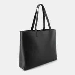 SCULPTED- BORSE 0GL BLACK METALLIC LOGO 10825-0GL