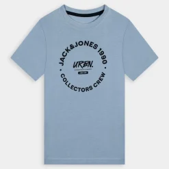 SIMON TEE SS CREW NECK- T-SHIRT BLU 12270001