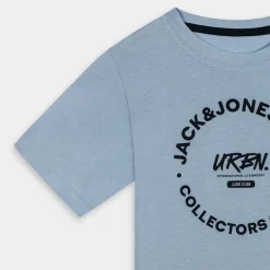 SIMON TEE SS CREW NECK- T-SHIRT BLU 12270001